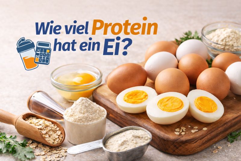 Wie viel Protein hat ein Ei